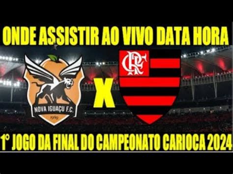 NOVA IGUAÇU X FLAMENGO FINAL AO VIVO E IMAGENS FUTEMAX JOGO DO