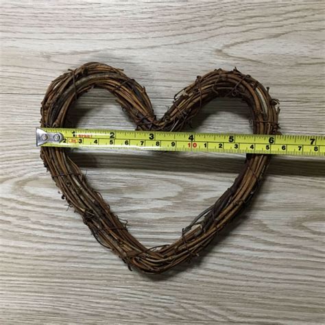 10 30cm Natural Rattan Wreath DIY Christmas Weddin Grandado