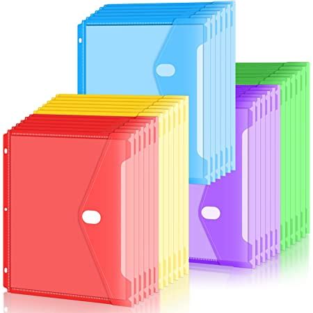 Amazon Seajan Pcs Hole Punch Binder Folders Ring Binder