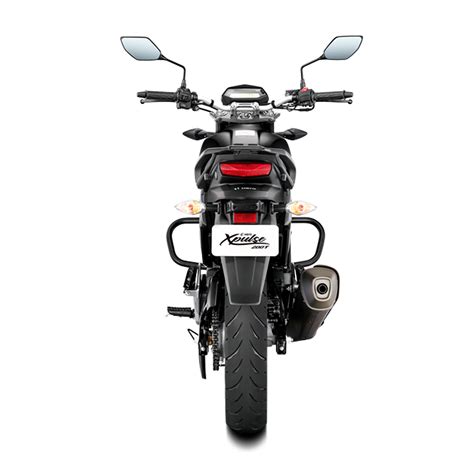 Motometa Detalles Motocicleta Hero Xpulse 200t Negro