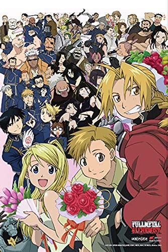 Fullmetal Alchemist Bouquet Of Flowers Large 24×36 Size The