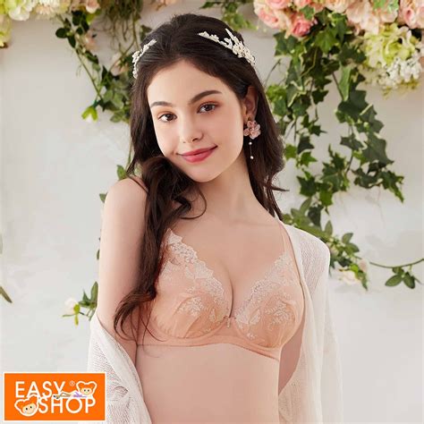 Easy Shop Miss Audrey 芙蘿拉 Beauty Bra 手捧魔力片集中機能內衣 柔美桃粉 集中包覆內衣 Yahoo奇摩購物中心