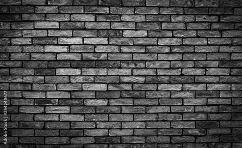 Dark Grey Brick Texture