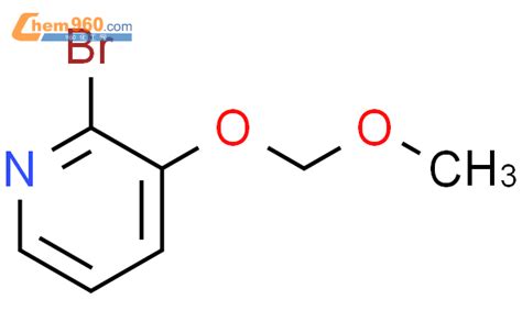 162271 10 5 2 Bromo 3 methoxymethoxy pyridine化学式结构式分子式molsmiles