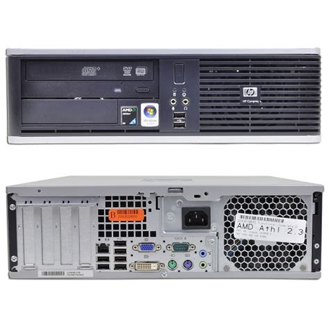 HP Compaq DC5850 Small Form Factor Athlon X2 Dual Core 4850E 2 5GHz 4GB