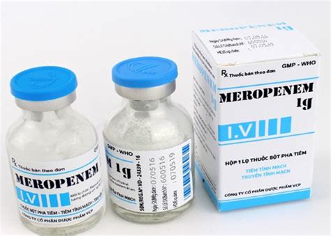 Công dụng thuốc Meropenem 1g Vinmec