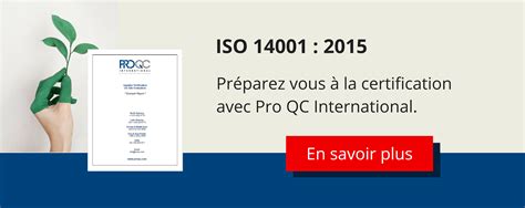 Quels Sont Les Avantages De La Norme Iso 14001 2015