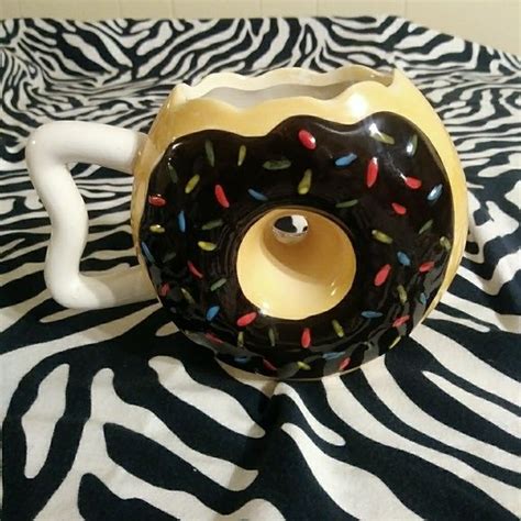 16oz Bigmouth Inc Donut Shaped Coffee Mug Donut Shape Coffee Mugs Mugs