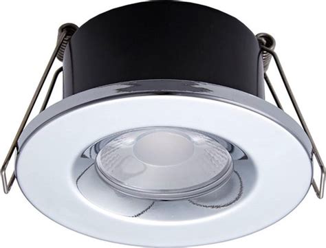 Dimbare LED Inbouwspot Chroom Venezia 6 Watt 2700K IP65 Bestel Nu