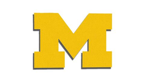 Das University Of Michigan Logo Geschichte Farben Schriftart Und