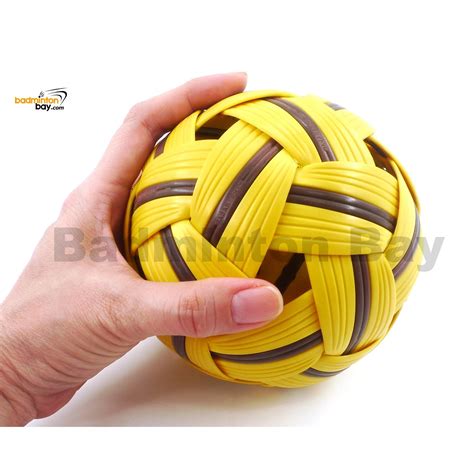 Gajah Emas Official Sepak Takraw Tournament Ball 511 Men Synthetic