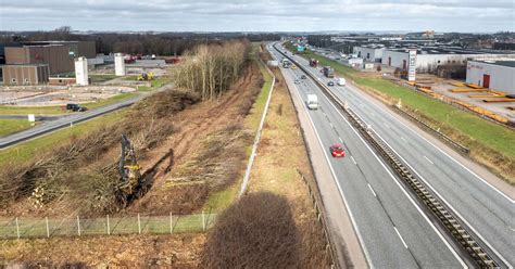 Km Langt Motorvejsarbejde N R Ny Fase Kan Give Trafikale