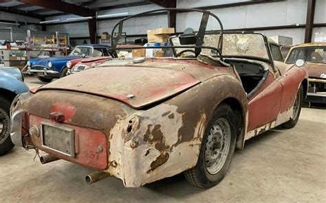 1957 TR3 Body Barn Finds