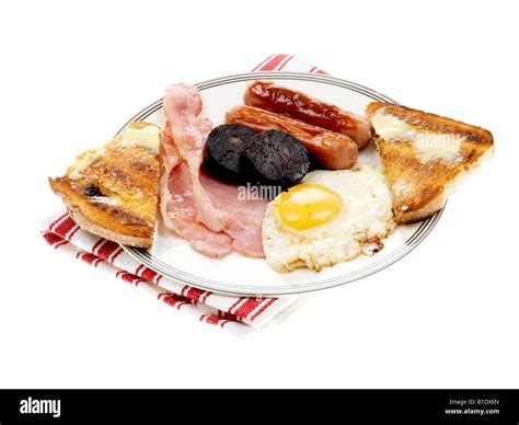 Full English Breakfast Stock Photo Alamy