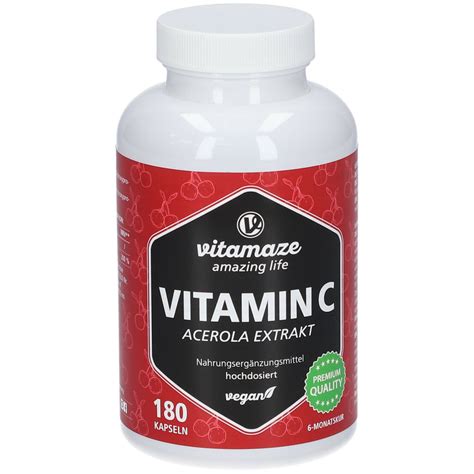 Vitamaze Vitamin C Mg Hochdosiert St Shop Apotheke