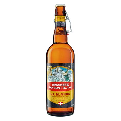 Bière blonde livraison h Brasserie du Mont Blanc