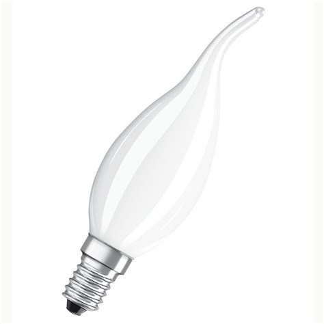 Osram Flame Tip Led Bulb E14 4w 827 Dimmable Matt Lights Ie