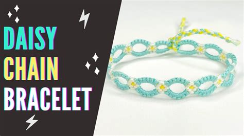 How To Make A Daisy Chain Flower Bracelet Friendship Bracelets Youtube