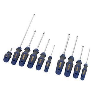 Pro Comfort Screwdrivers 10 Piece Set Tools IRWIN TOOLS