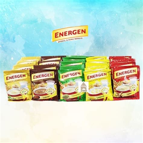 Jual Energen Minuman Cereal 1 Renceng Isi 10pcs 29gr Gram All Varian Rasa Vanila Cokelat