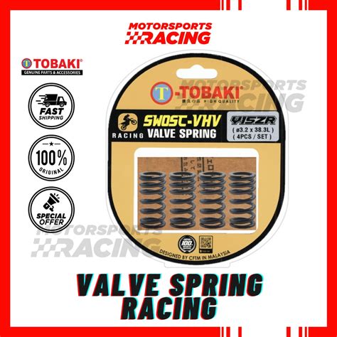 RFS150I TOBAKI RACING VALVE SPRING READY STOCK SWOSC VHV BENELLI