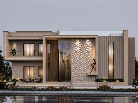 Modern exterior design, 3D modeling, 3D renderings, dimensional 2D ...