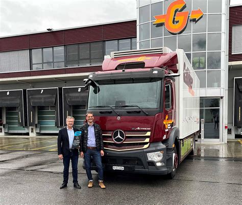 Le Premier Mercedes Eactros L Remis En Valais