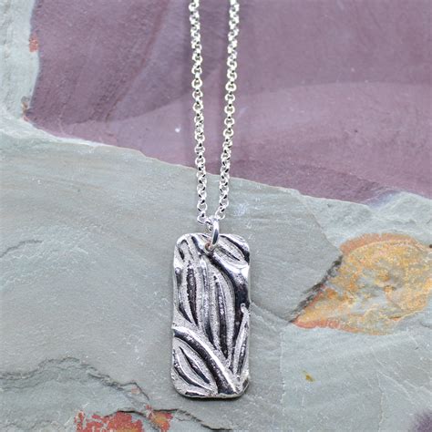 Swirl, Handmade Silver Necklace - GaleForce Design Jewelry