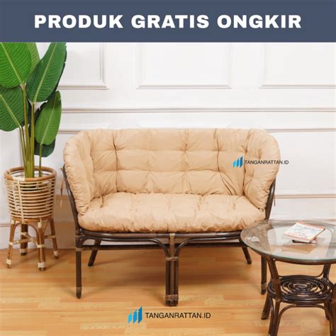 Jual Kursi Sofa Bahama Rotan Dengan Bantal Kursi Seater Bahama