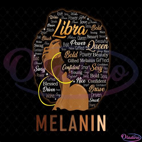 Libra Queen Svg Digital File Black Woman Svg Black Girl Svg The Best