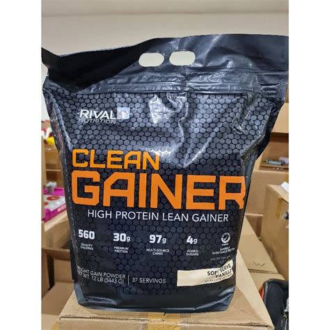 Jual Rival Nutrition Clean Gainer 12lb 12lbs Weight Gainer Mass Lean