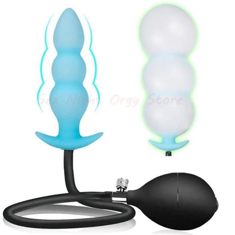 Plug Anal Gonflable Plus Long Et Plus Grand Gode Extensible Pompe