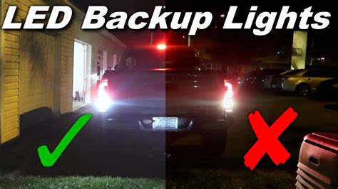 Super Bright Led Backup Reverse Lights Install Youtube