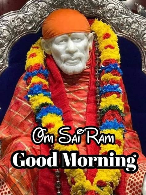 Good Morning Om Sai Ram Images Wishes Greetings Good Morning