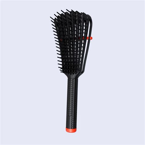 CRAZY POUSS Brosse démêlante Curly brush Noire Brosse pour