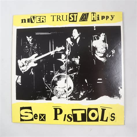 LP Sex Pistols Never Trust A Hippy Second Hand Myrorna