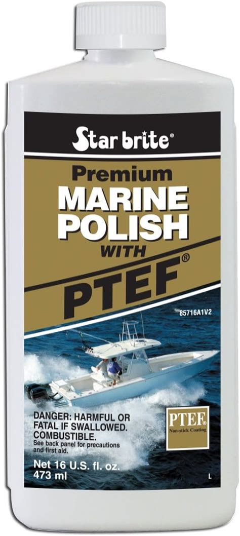 STAR BRITE Premium Marine Polish With PTEF Cleaners Amazon Canada