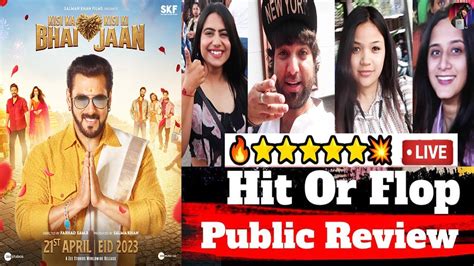 Kkbkkj Review Kisi Ka Bhai Kisi Ki Jaan Movie Public Reaction