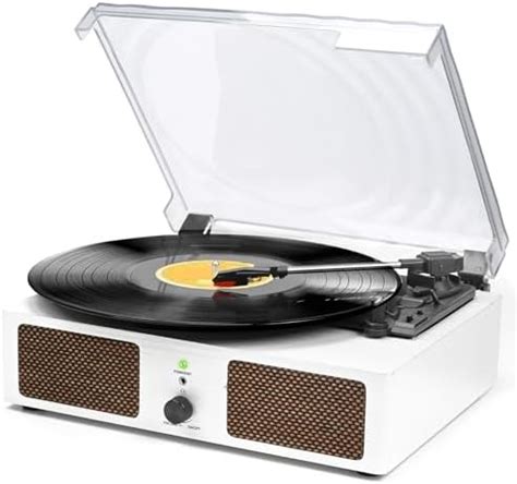 Platine Vinyle Bluetooth Portable Vitesses Tr Min