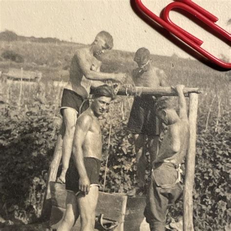 NACKTE SOLDATEN NUDE Nackt Naked Wehrmacht Bursche X Original Foto WK EUR PicClick DE