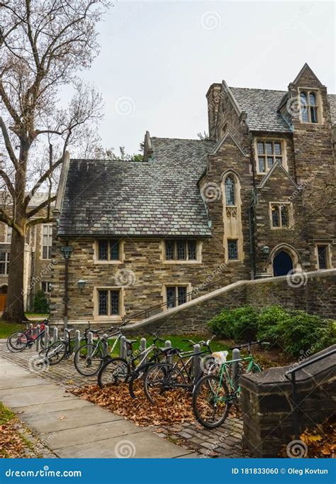 Princeton Nj Usa Novenber A View Of Foulke Hall At