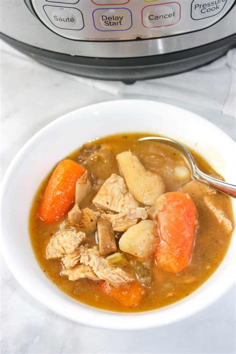 Instant Pot Wild Turkey Stew Gluten Free Kiss Gluten Goodbye