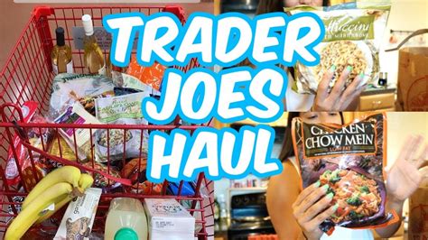 Trader Joe Haul My Staples Youtube