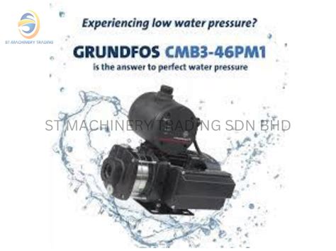 Grundfos Cmb Pm Home Water Pressure Booster Pump Lazada