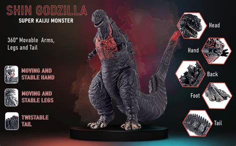 Amazon TwCare Shin Godzilla 2021 Movie Series Figuras de acción