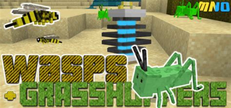 Wasps And Grasshoppers Minecraft Addon