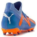 Puma Future Pro Fg Ag Supercharge Bl Hvit Oransje Barn