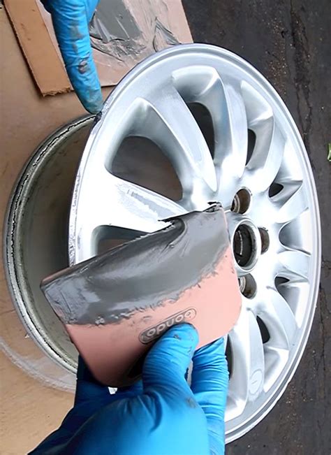 How To Repair Curb Rash On Alloy Wheels