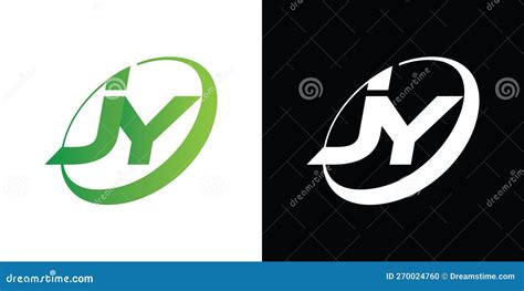 Letter JY Logo JY Monogram Initial JY Logo JY Logo Letter JY Icon