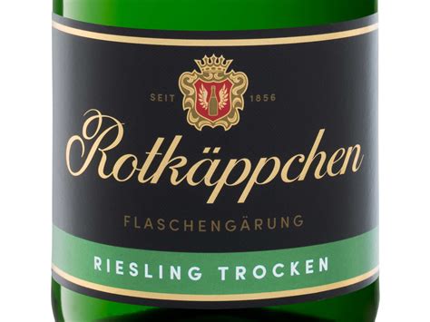 Rotk Ppchen Sekt Flascheng Rung Riesling Trocken Scha